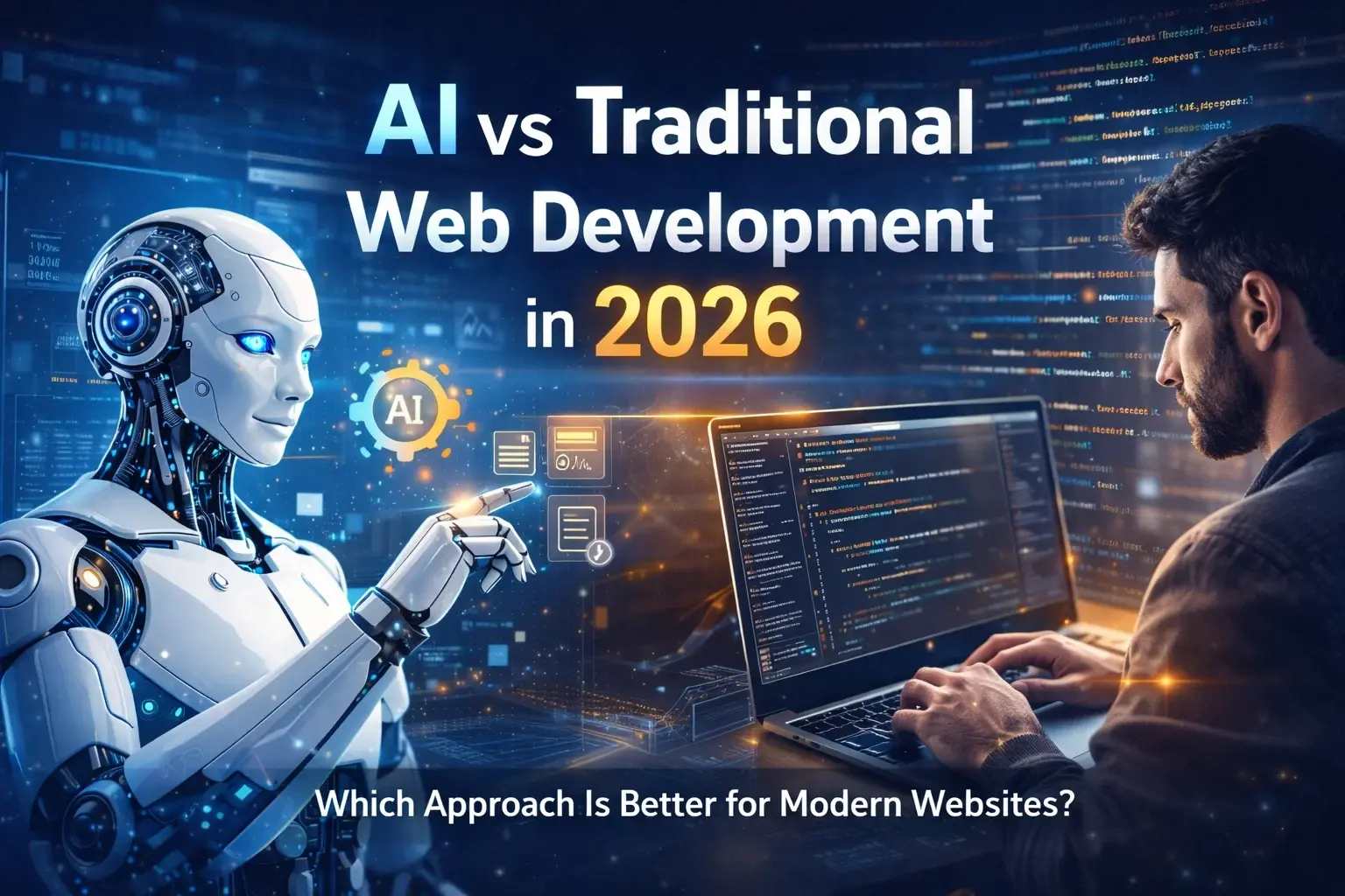 AI vs Traditional Web Development - Which is Better in 2026?