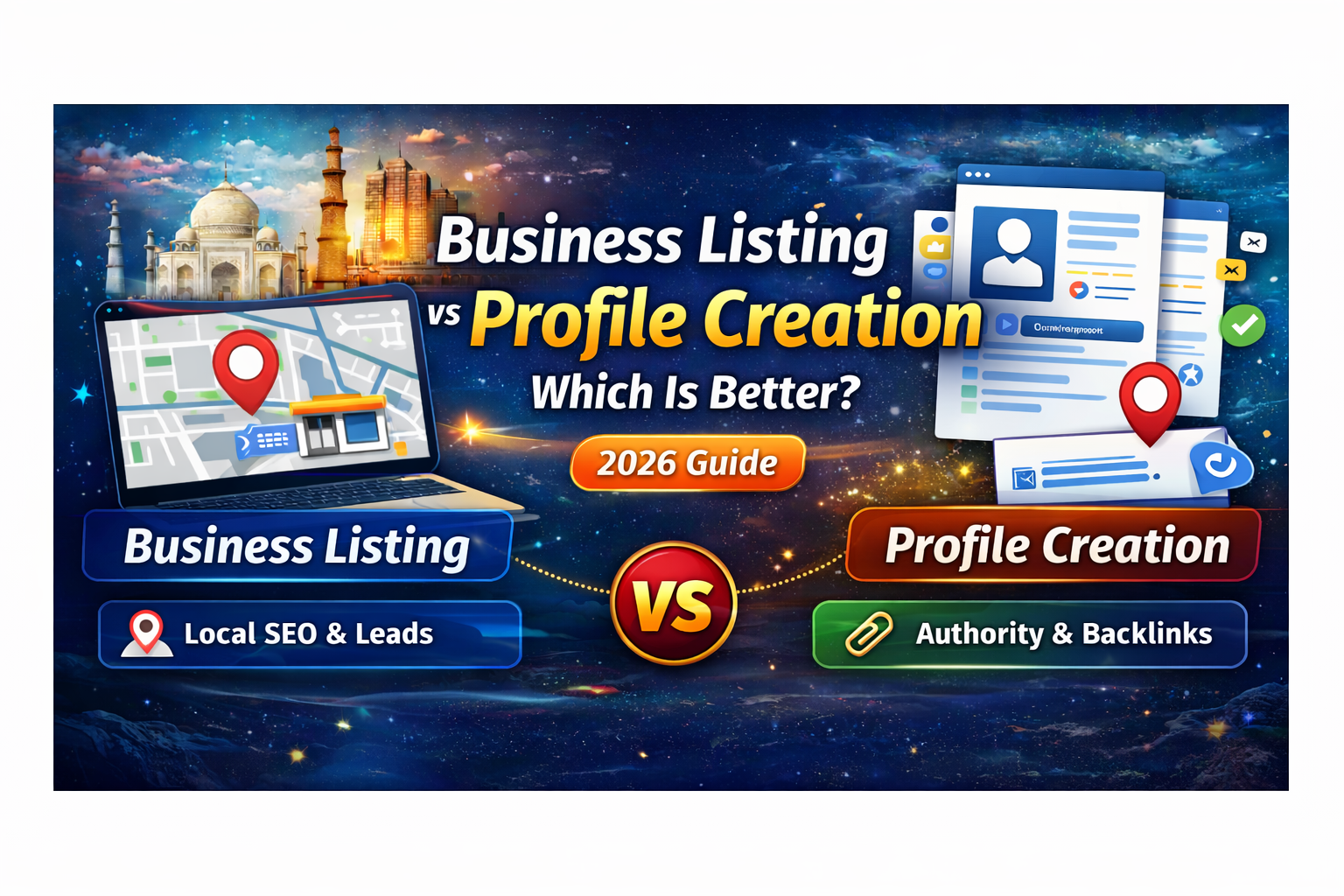 Business Listing vs Profile Creation – Which Is Better? 2026 Guide | Pansofic Solutions