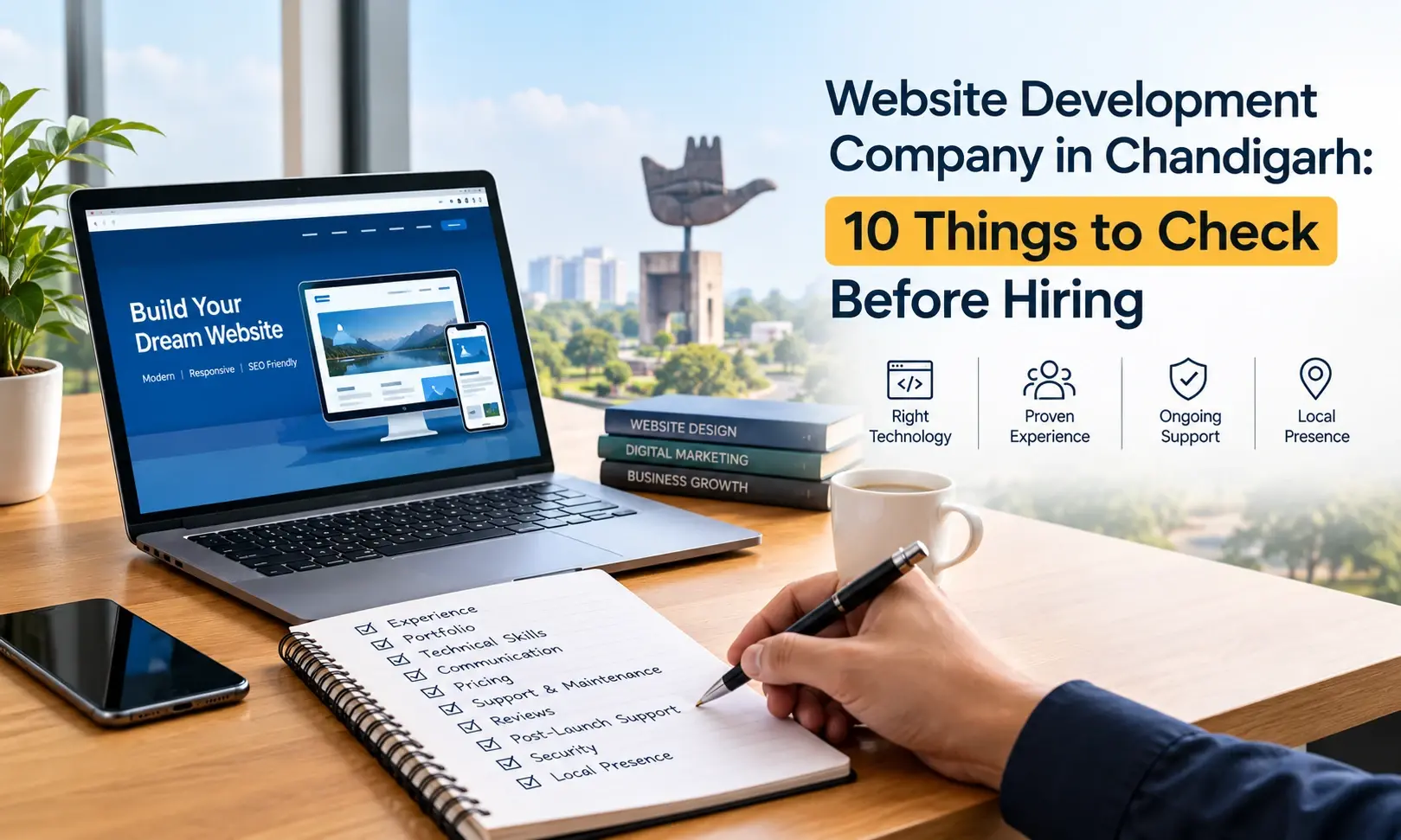 Website Development Company in Chandigarh: 10 Things to Check Before Hiring