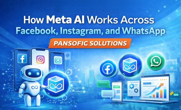How Meta AI Works Across Facebook, Instagram & WhatsApp | Pansofic Solutions