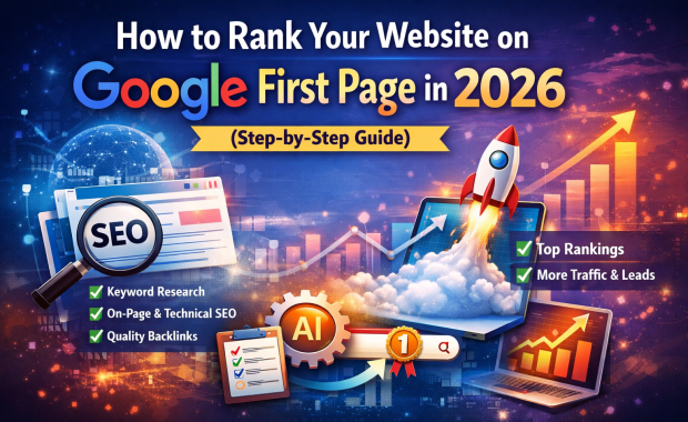 How to Rank Your Website on Google First Page in 2026 – Step-by-Step SEO Guide